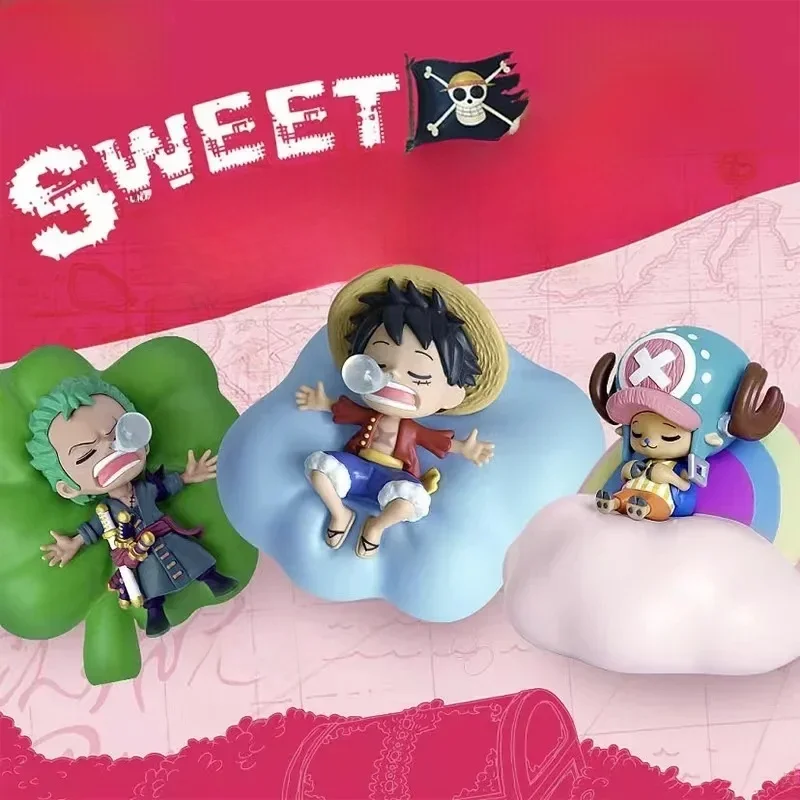 One Piece Sweet ReplNight Light Series, Boîte non ouverte, Luffy Zorro Anime, Modèle périphérique, Affichage, Action Figure, Cadeau surprise