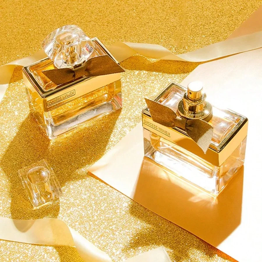 

50ml Long Lasting Eau De Parfum Warm Amber Soft Musk Earthy Elegant Deep Captivating Scent