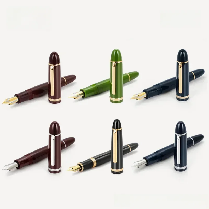 Jinhao X159 pióro wieczne wielokolorowe akrylowe luksusowe eleganckie długopisy 0.5mm/0.38mm stalówka długopisy atramentowe pisanie artykułów biurowych artykuły papiernicze — zdjęcie produktu 7