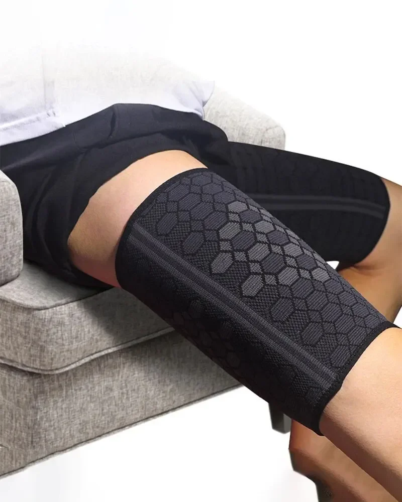 AliExpress GOUNOD High-elastic Knitted Nylon Sports Thigh Protector Cycling Basketball Football Anti-thigh Muscle