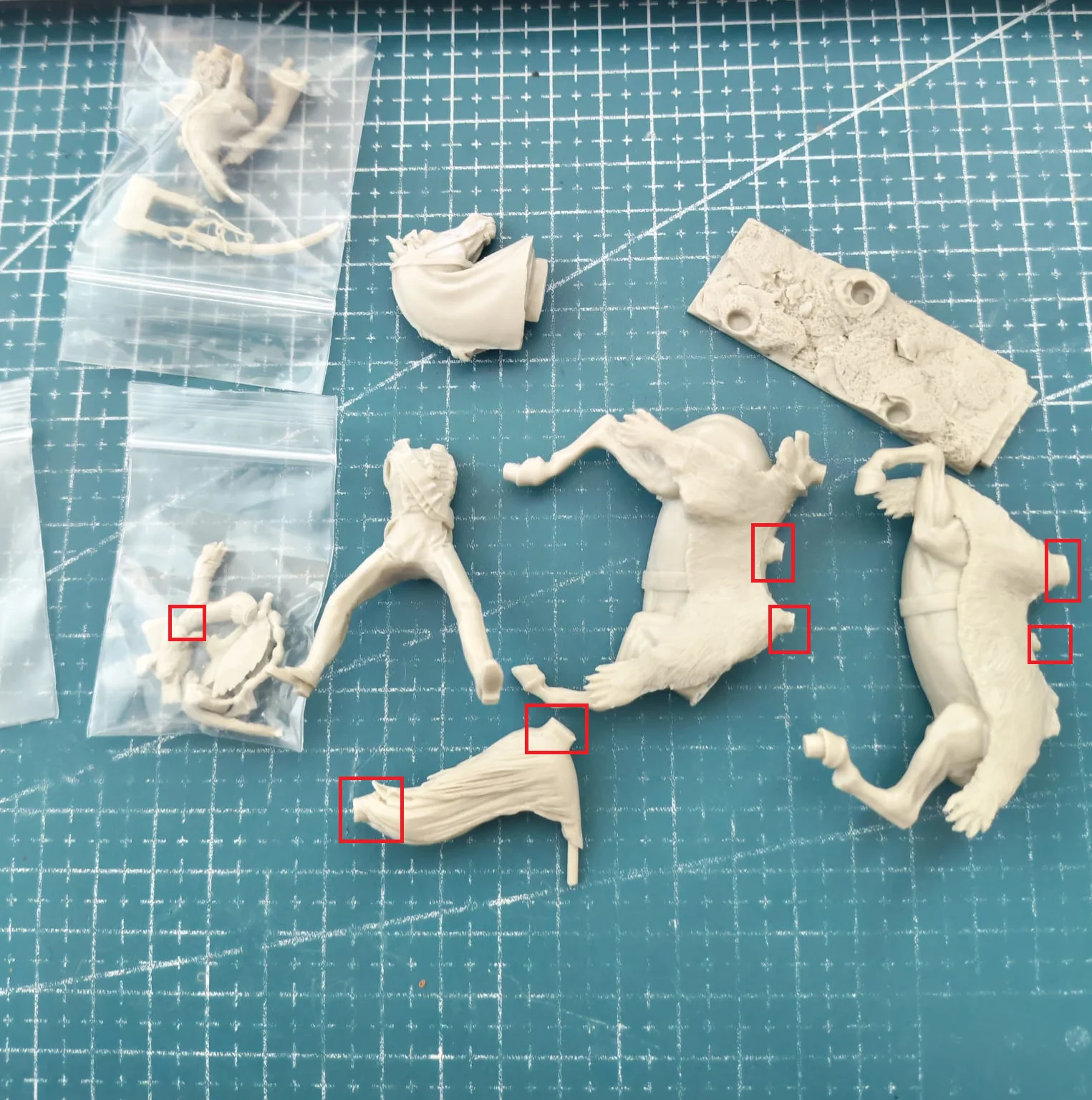 Buyer photo of this resin kit