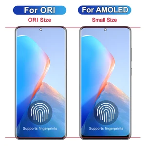 Super AMOLED S20 Ultra, Samsung Galaxy S20 Ultra 5g G988 G988u Display LCD Digital Touch Screen 6 Main Sales Screen S20 - №2