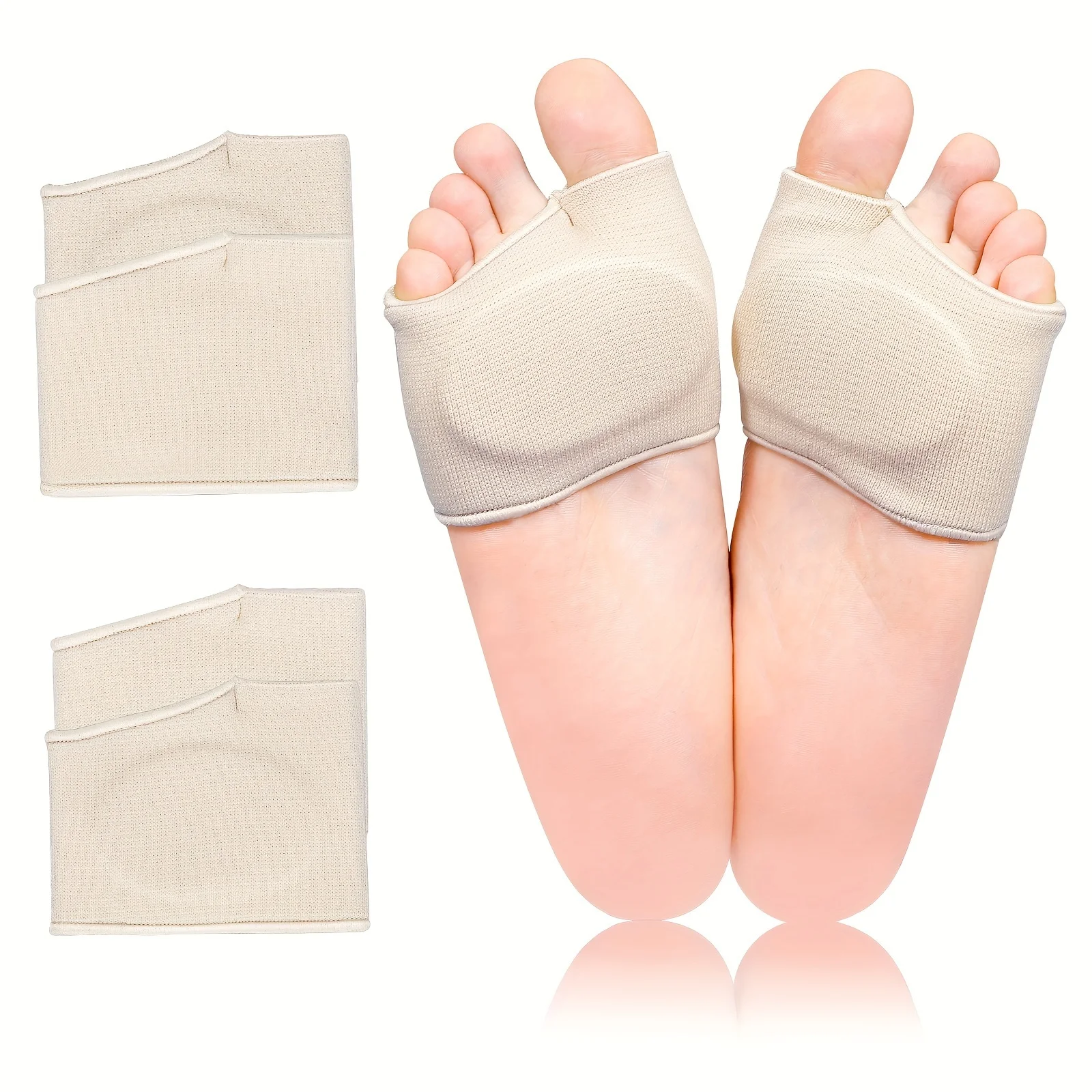 2 Pairs Metatarsal Pads With Gel Pad For Women And Men, Best Gift