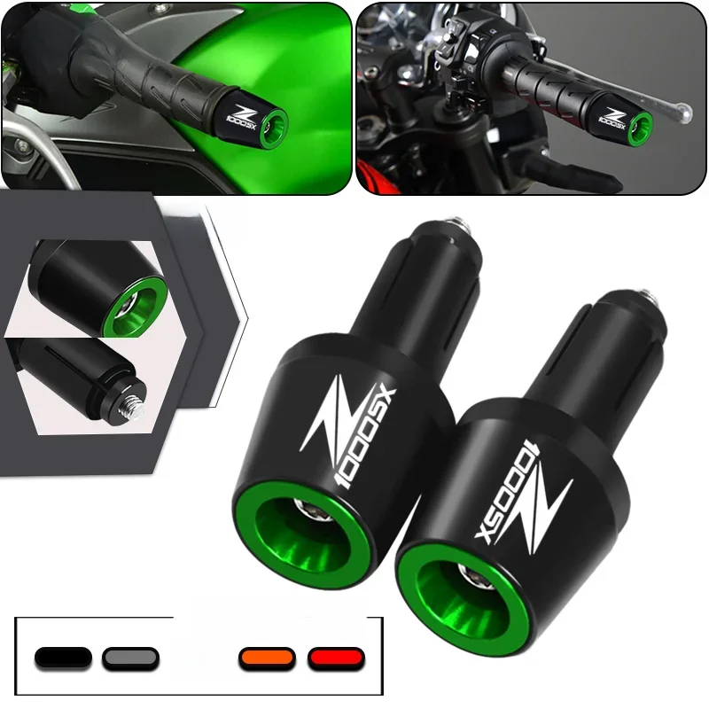 Griffe Lenker für z1000sx z 1000sx z1000sx 2015-2019 2011 Motorrad CNC Lenker Gegengewicht Griffe
