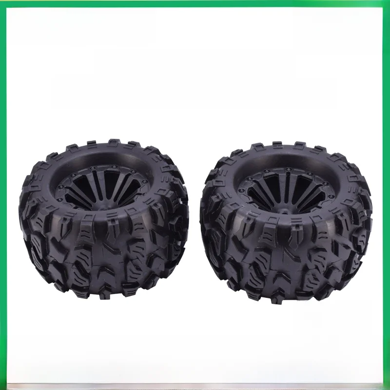 2 pièces ZD 12mm course HEX et 125mm roues pneus pour 1/10 Monster Truck hors route HPI HSP Savage XS TM Flux LRP