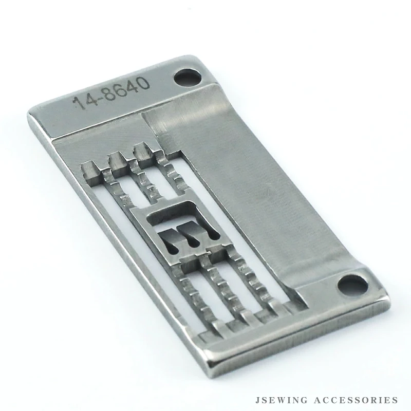 14-8640 Throat Plate Fit KANSAI SPECIAL V7003D, W8003D, W8103D Interlock (Flatlock) Sewing Machine Needle Plate 3X6.4mm image 3
