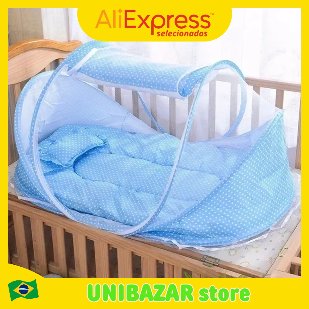 Crib Tent Bebe Portable Portable 108X60Cm Polyester Mosquito Net Baby Infant Mosquito Protection Insects Demgue