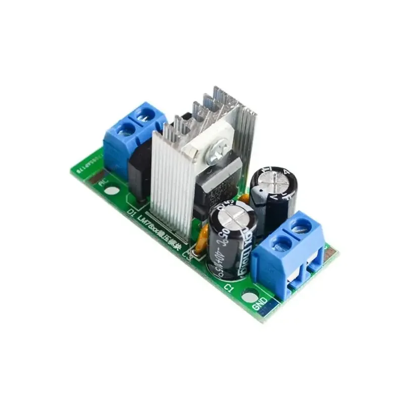 L7812 LM7812 trzy-Regulator końcowy moduł zasilania filtr prostownika konwerter zasilania stabilizator 3A mostek prostowniczy 12V — zdjęcie 2