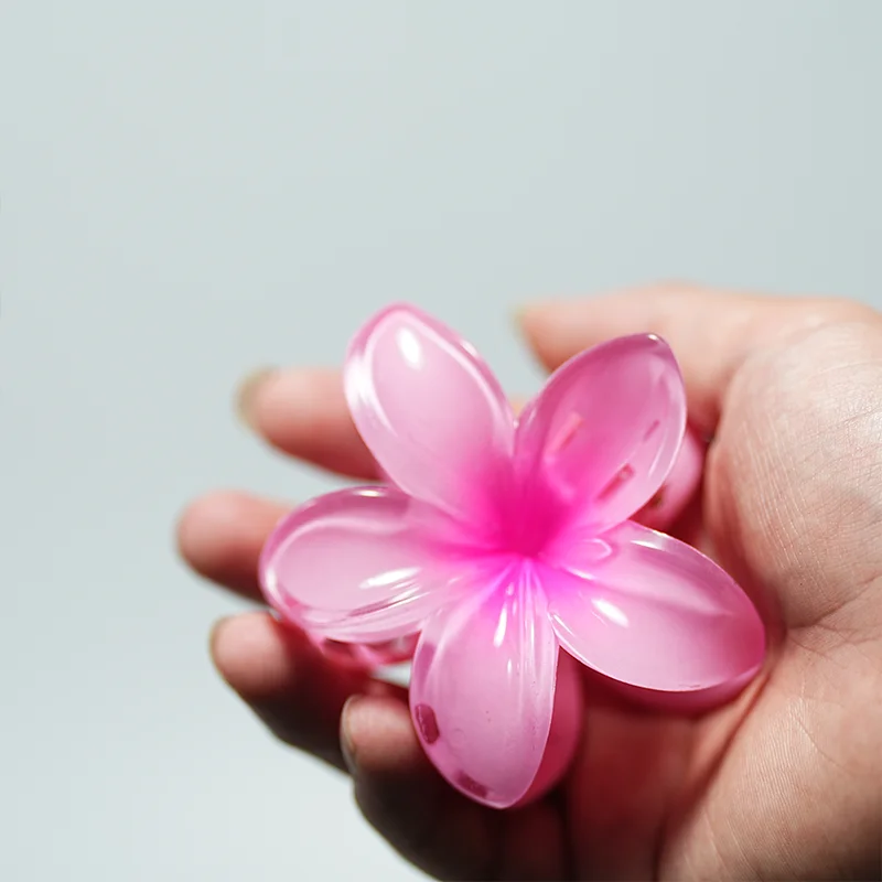 Bohemian Hawaiian Flower Hair Clip Beach Holiday Haileklip Crabbe Akcesoria do włosów dla kobiet