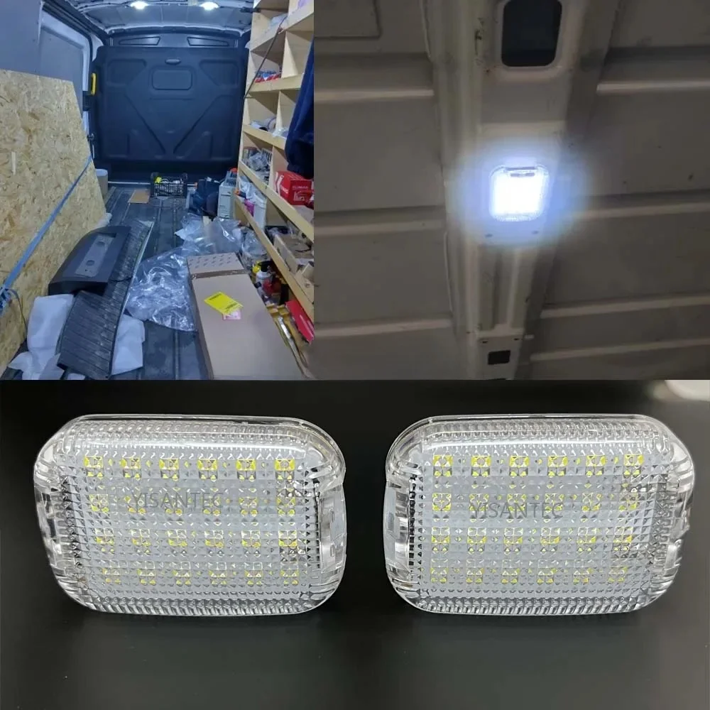 Do Forda Transit Connect, do Forda Cargo Transit Van z 2016 roku, do Transit 350 HD z 2023 roku, LED-owa lampa wewnętrzna, oświetlenie bagażnika, Transit MK6 MK7 MK8 — zdjęcie 2