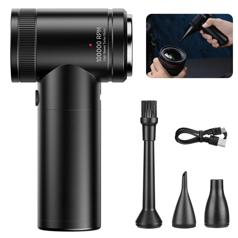 Ulanzi leistungs starke elektrische Luft staub tuch Luft gebläse Staub blasen Mini-Jet-Lüfter für