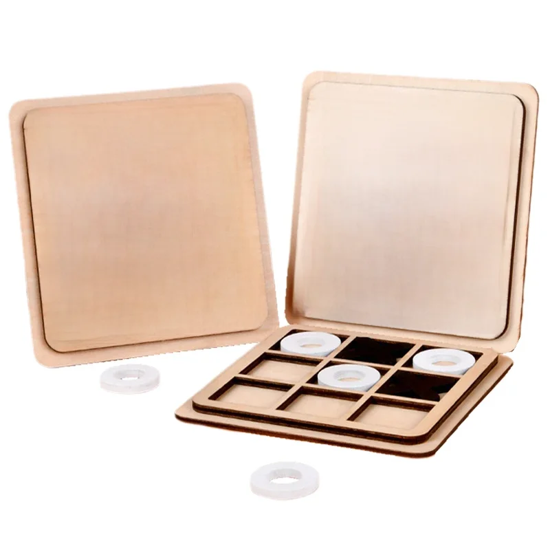 Jeu d'échecs Montessori, puzzle en bois, jeu d'interaction, formation du cerveau, apprentissage précoce, jouets éducatifs pour enfants