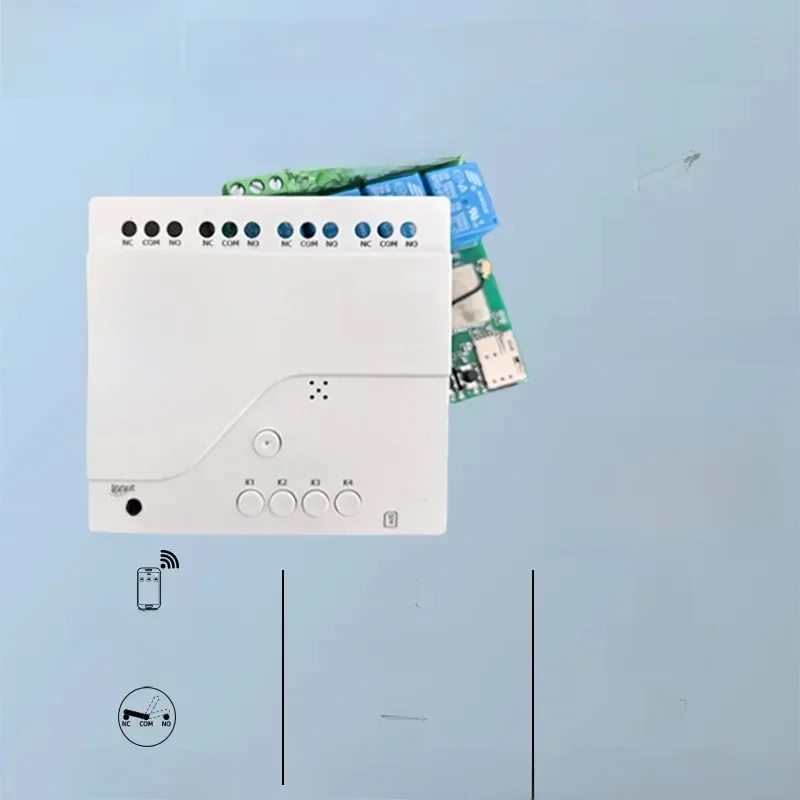 Tuya Smart 4G LTE Przekaźnik z RF 433Mhz Inteligentny przełącznik GSM APP Sterowanie bezprzewodowe Praca z Alexa Alice Google Assistant — zdjęcie produktu 7
