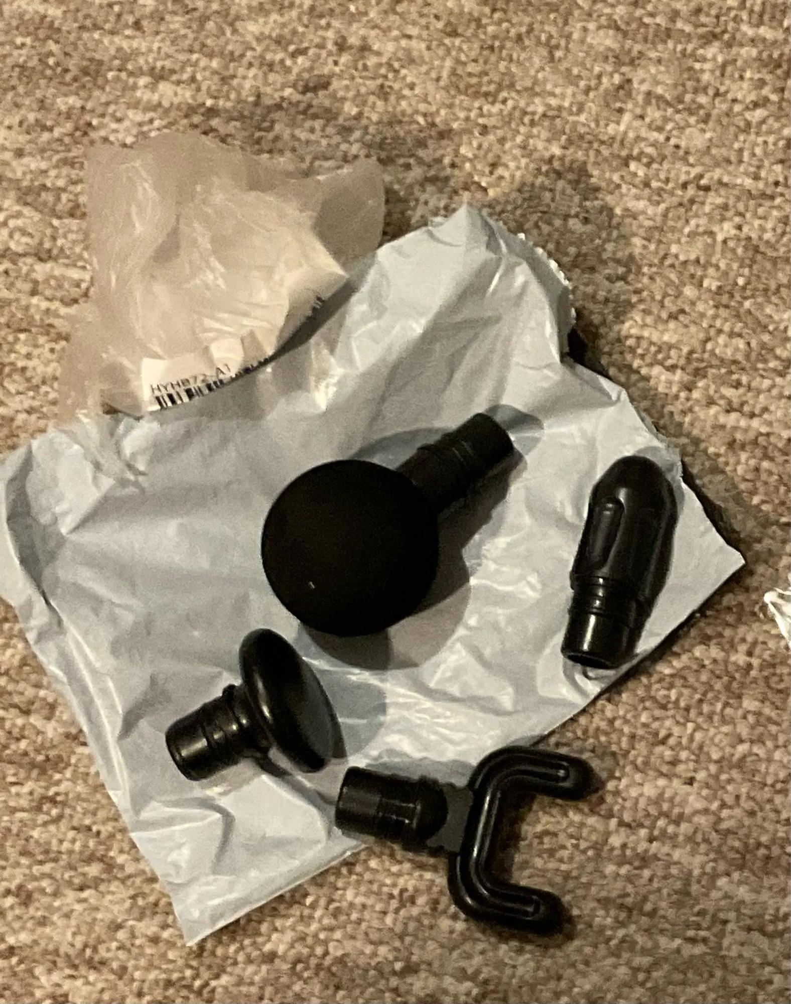 4/6Pcs Muscle Relaxation Massage Gun Heads For Massager Muscle Relaxation Accessories Suitable Comfortable Dropshipping photo review