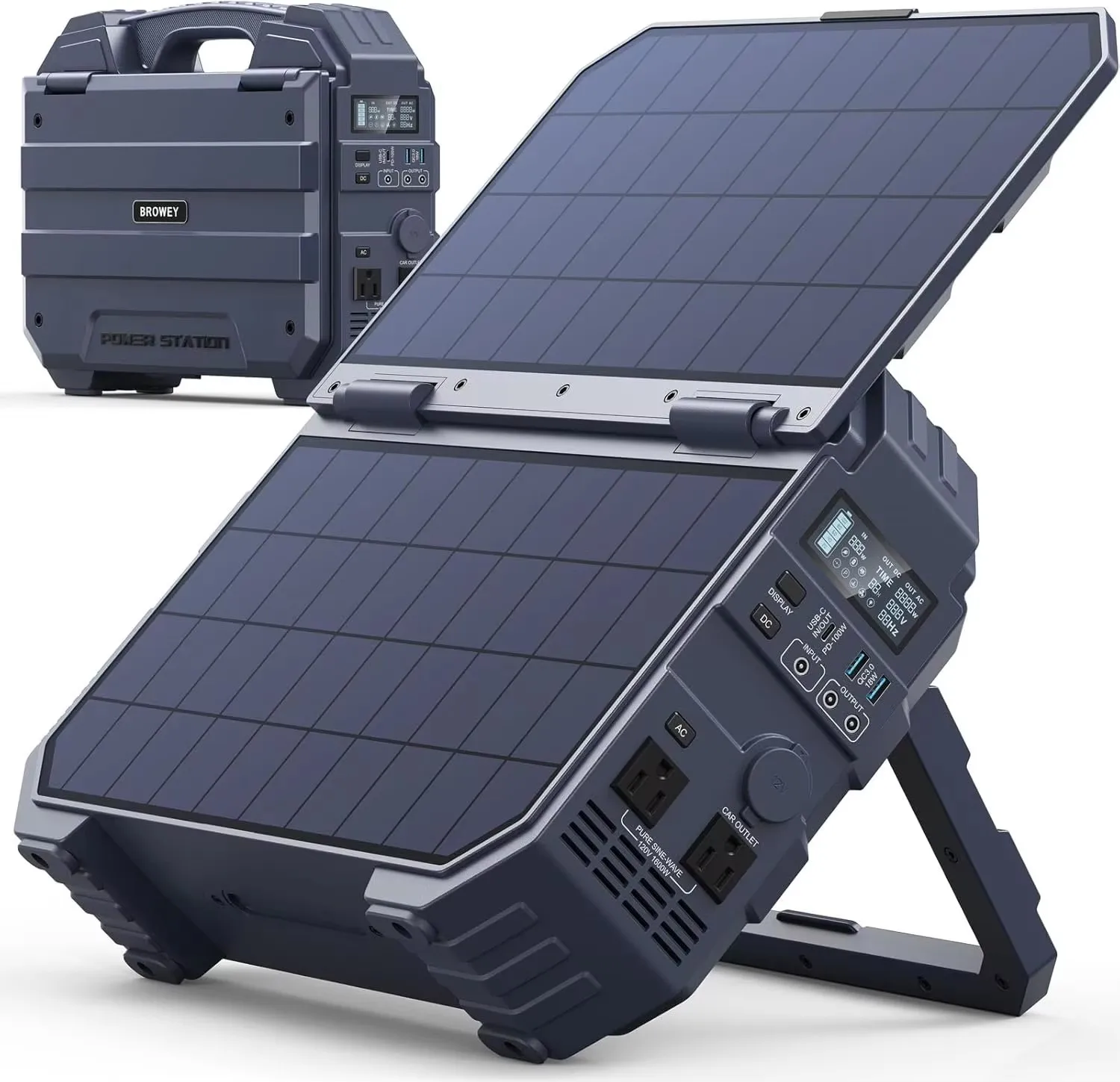 Best Seller 2025 New 1600W Portable Outdoor Power Station AC & 1024Wh
