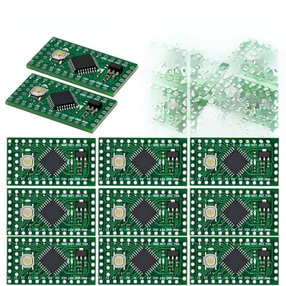1-10pcs LGT8F328P LQFP32 MiniEVB 3.3V / 5V zastępuje Pro Mini ATMEGA328P w pełni kompatybilny do użytku Arduino HT42B534-1 sterownik — zdjęcie produktu 7