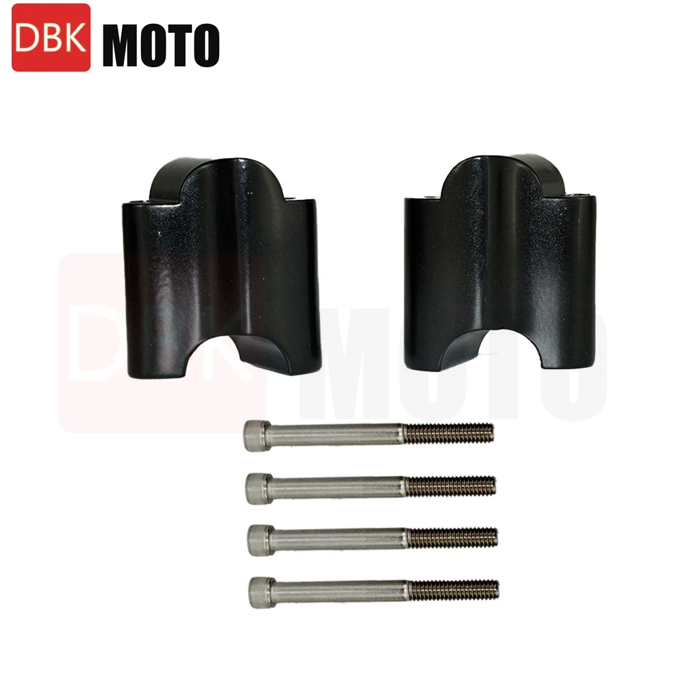 دراجة نارية CNC الألومنيوم 2 "ارتفاع المقود الناهض 1" بار زيادة كتلة تمديد عدة ل هارلي سبورتستر 48 XL1200X 2010-2022