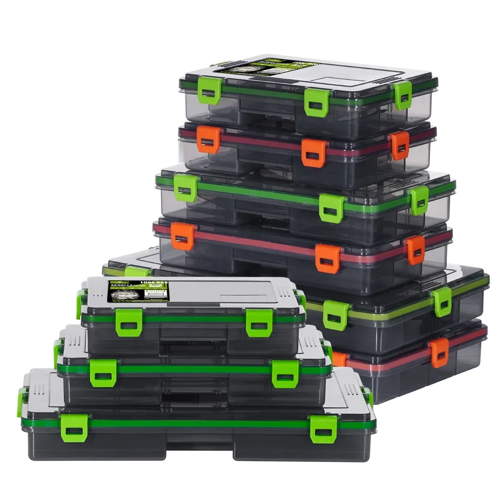 SAMOLLA Visgerei Waterdichte Doos Lokken Opslag Lokken Haak Dozen Aas Container Opbergdoos Visaccessoires - afbeelding 2