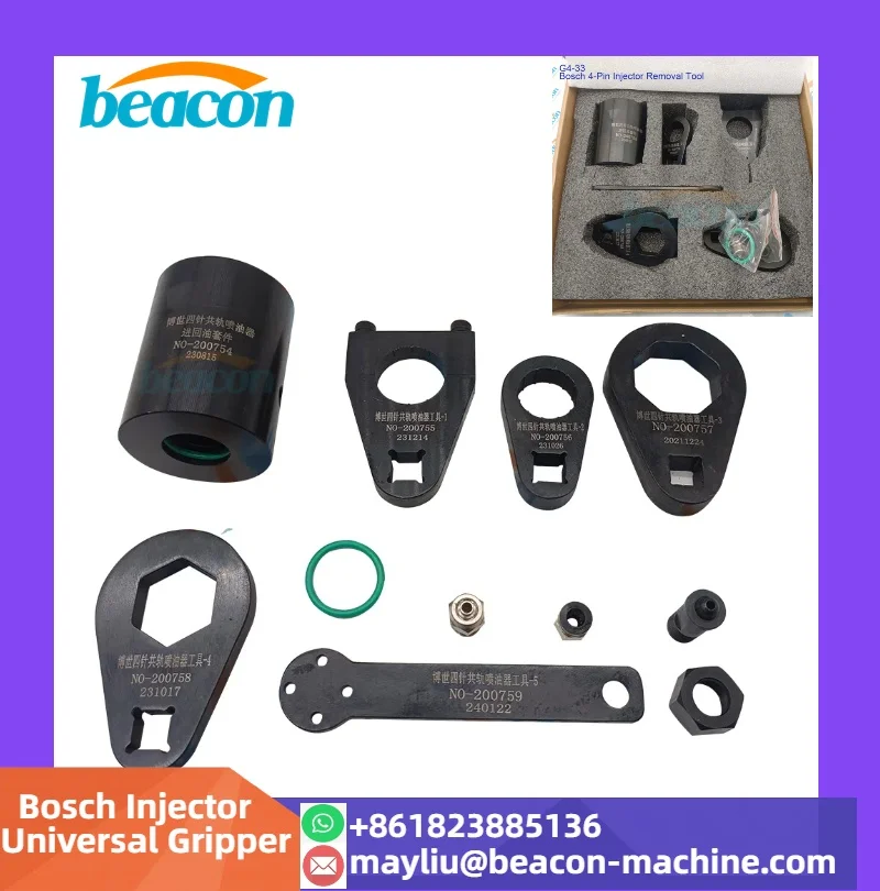 

Four-Pin Injector Disassembly and Assembly Tool G4-33 4-pin 0445120195 Injector Repair Tool Measuring Tool