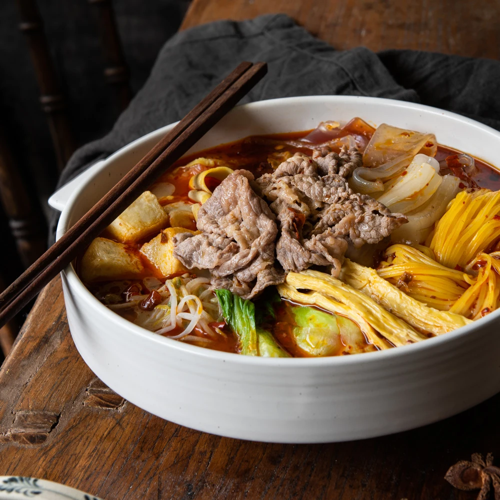 [فروزن] عبوة واحدة من الماراتانج (متوسطة الحارة/الحارة) عبوة واحدة + عبوة واحدة