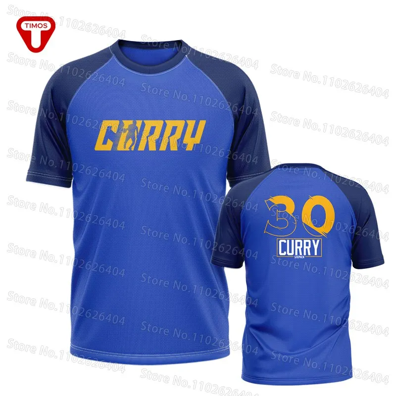 Curry Basketball Warriorss Jersey Men Summer T-Shirt Sports Casual Round Neck Shirt 6XL