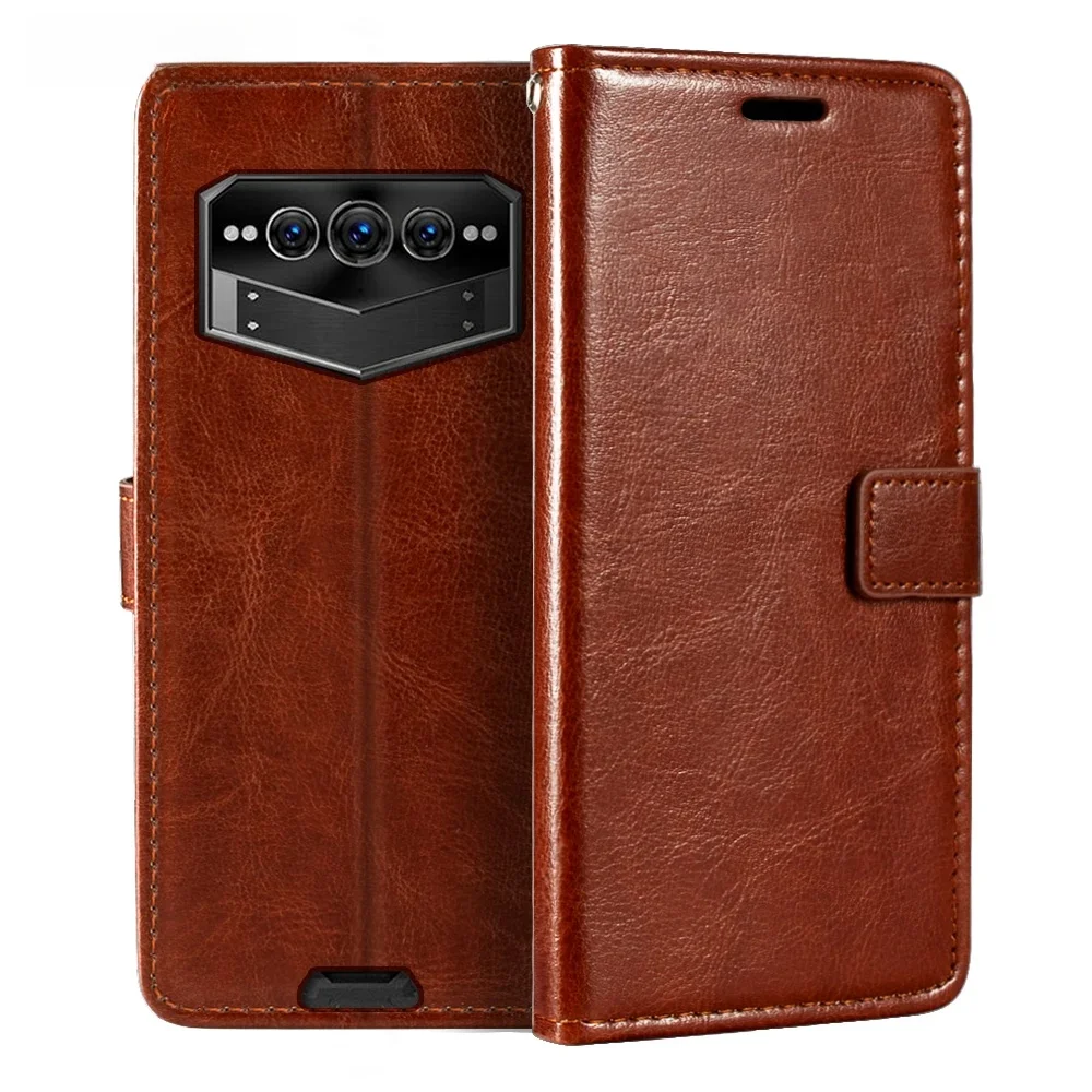 Etui na Doogee V Max Plus Wallet Premium PU Magnetic Flip Case Cover z uchwytem na kartę i podpórką do Doogee V Max Plus — zdjęcie 2
