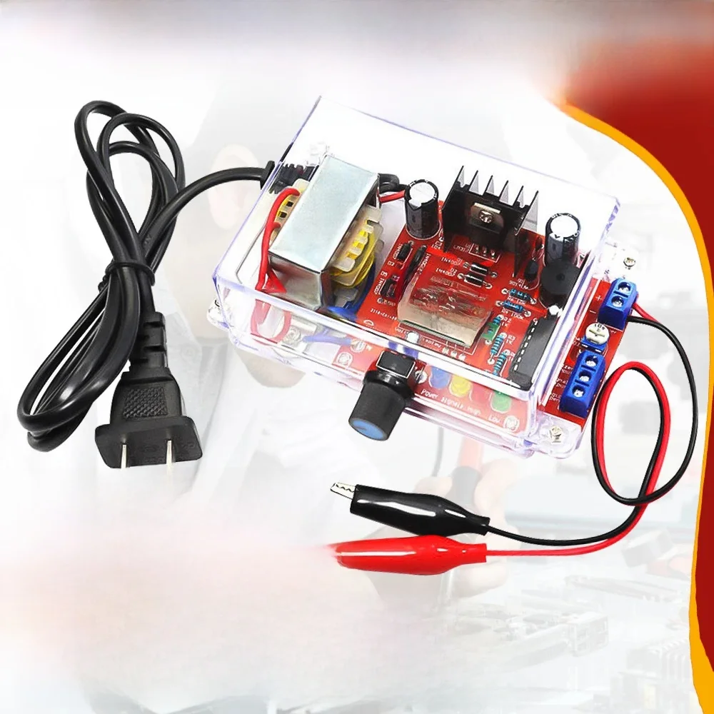 Zestaw do samodzielnego montażu płytki drukowanej zestawy elektroniczne LM317 regulowane napięcie regulowane 110V 220V do 1.25V-12.5V moduł zasilacza obniżającego napięcie — zdjęcie 2