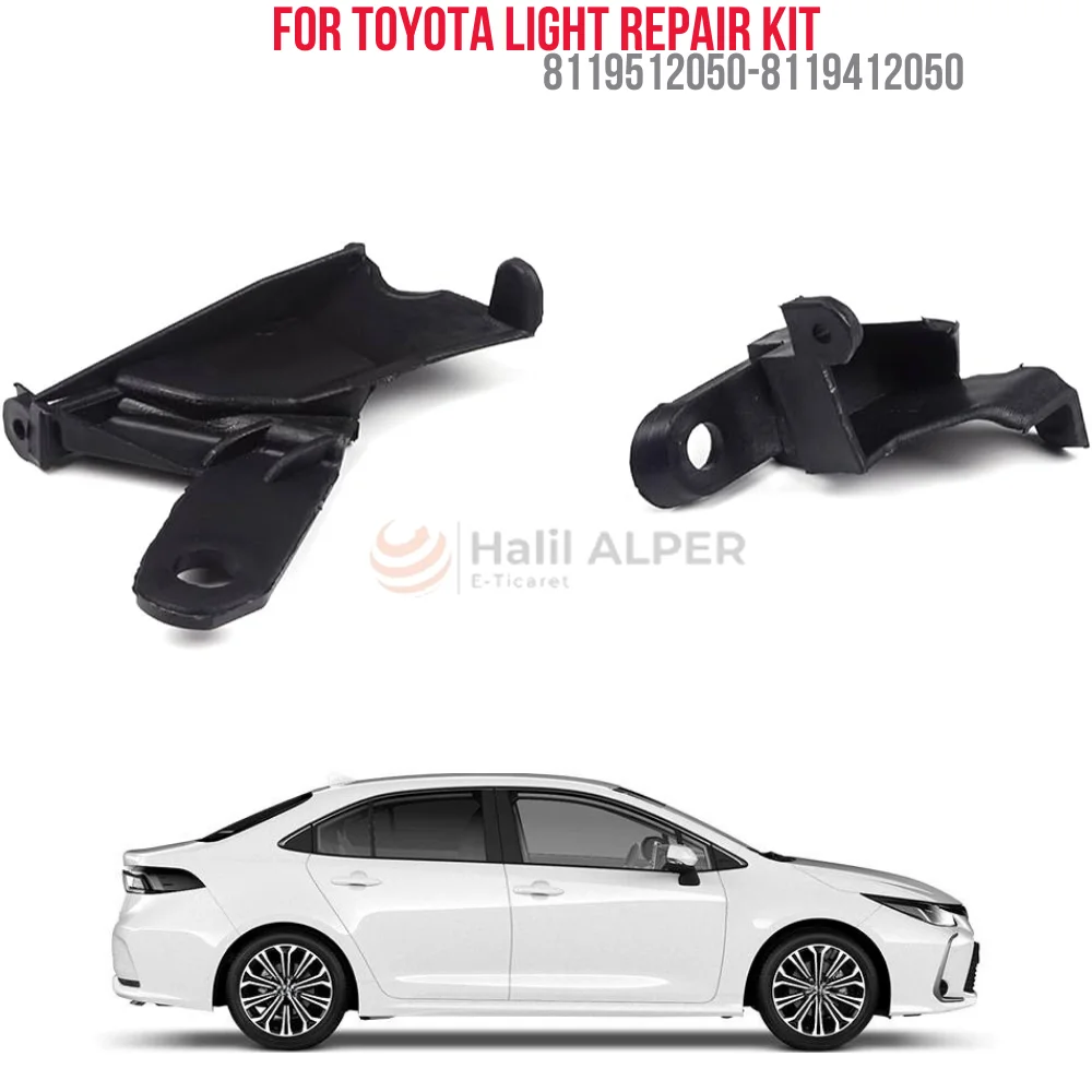 FOR HEADLIGHT REPAIR KIT LEFT (PATENTED PRODUCT) TOYOTA COROLLA Y.M. 08-10 OEM 8119512050-8119412050 SUPER QUALITY HIGH SATISFAC