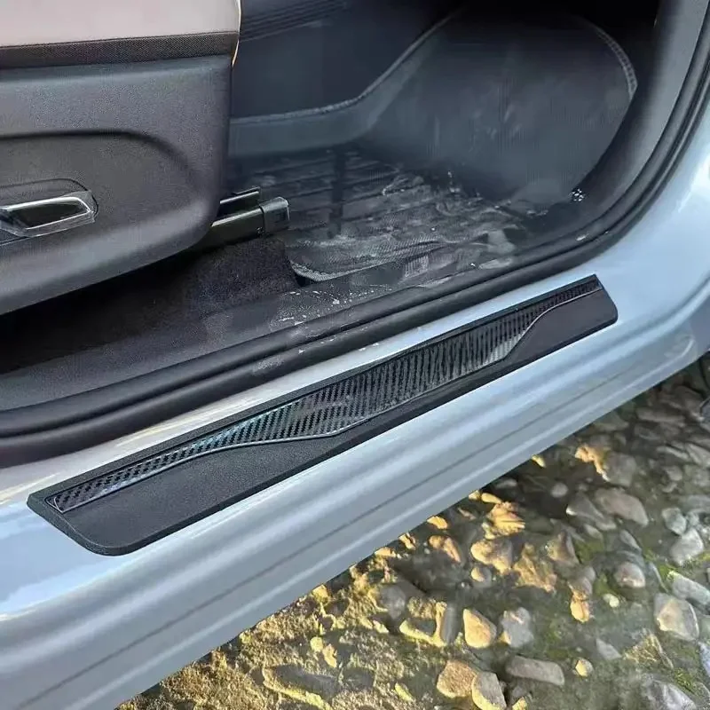 Apply for MG 3 MG3 HYBRID 2024 HEV EV Door Sill Scuff Plate Pedal Pad Protector Guard Doorsill Stainless Steel Car Accessory