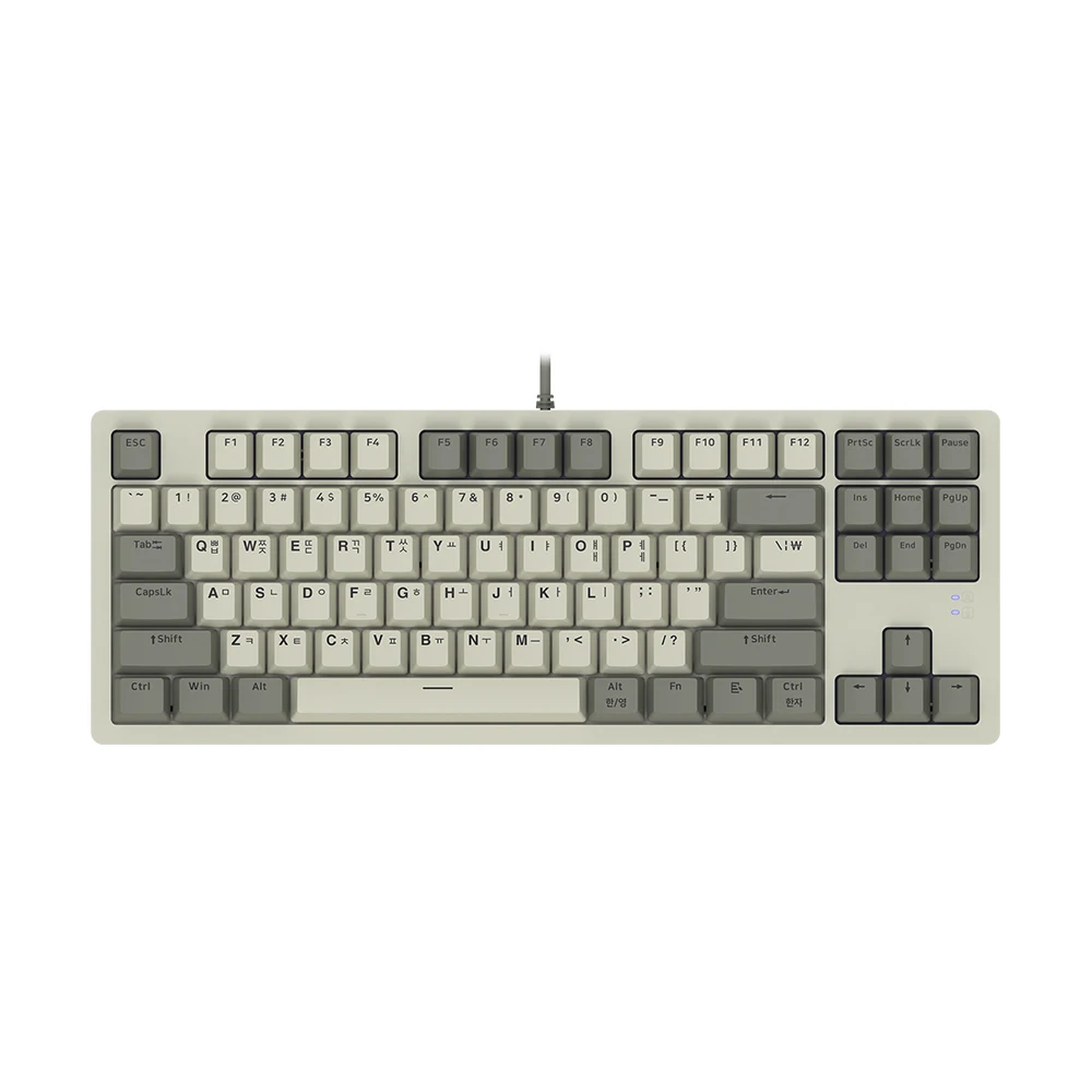 Appco K417 Retro Replace Axis Gaming Tenkeyless Mechanical Keyboard