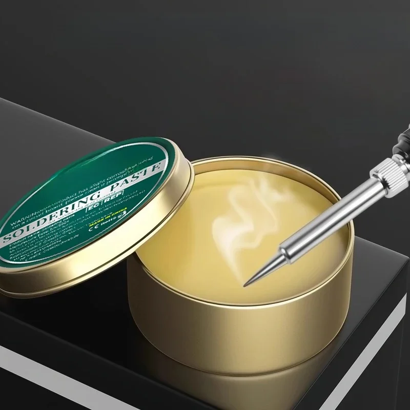 10g-100g topnik lutowniczy bezołowiowy topnik spawalniczy pasta lutownicza kalafonia naprawa elektroniki topnik elektronika LED naprawa lutowania — zdjęcie 2