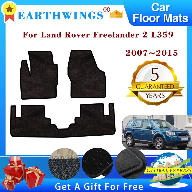 

Car Floor Mats For Land Rover Freelander 2 L359 2007~2015 2008 2009 Carpets Footpads Rugs Cover Foot Pads Stickers Accessories