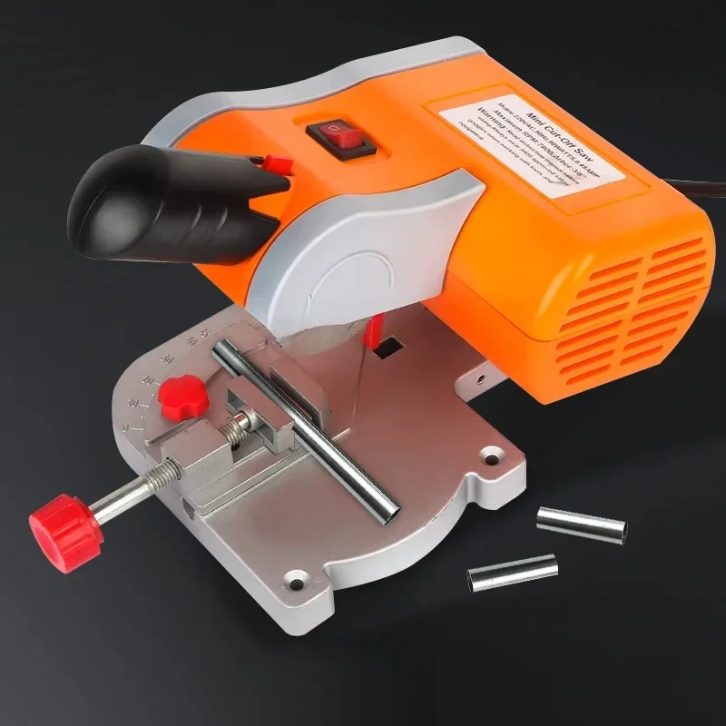 45 Degree Countertop Cutting Saw Mini Saw Cutter Cutting Machine DIY Tools for Cutting Wood Plastic Copper