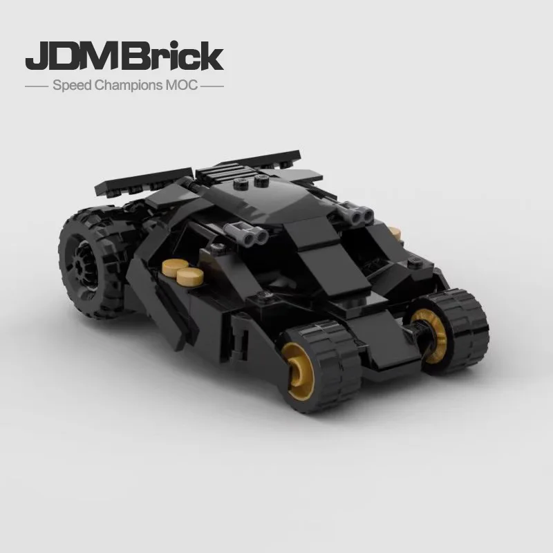 MOC Creative Assembly puzzle small particle building blocks Boys' Toy Birthday Gift Set Mini Black Car Sports Car Racing