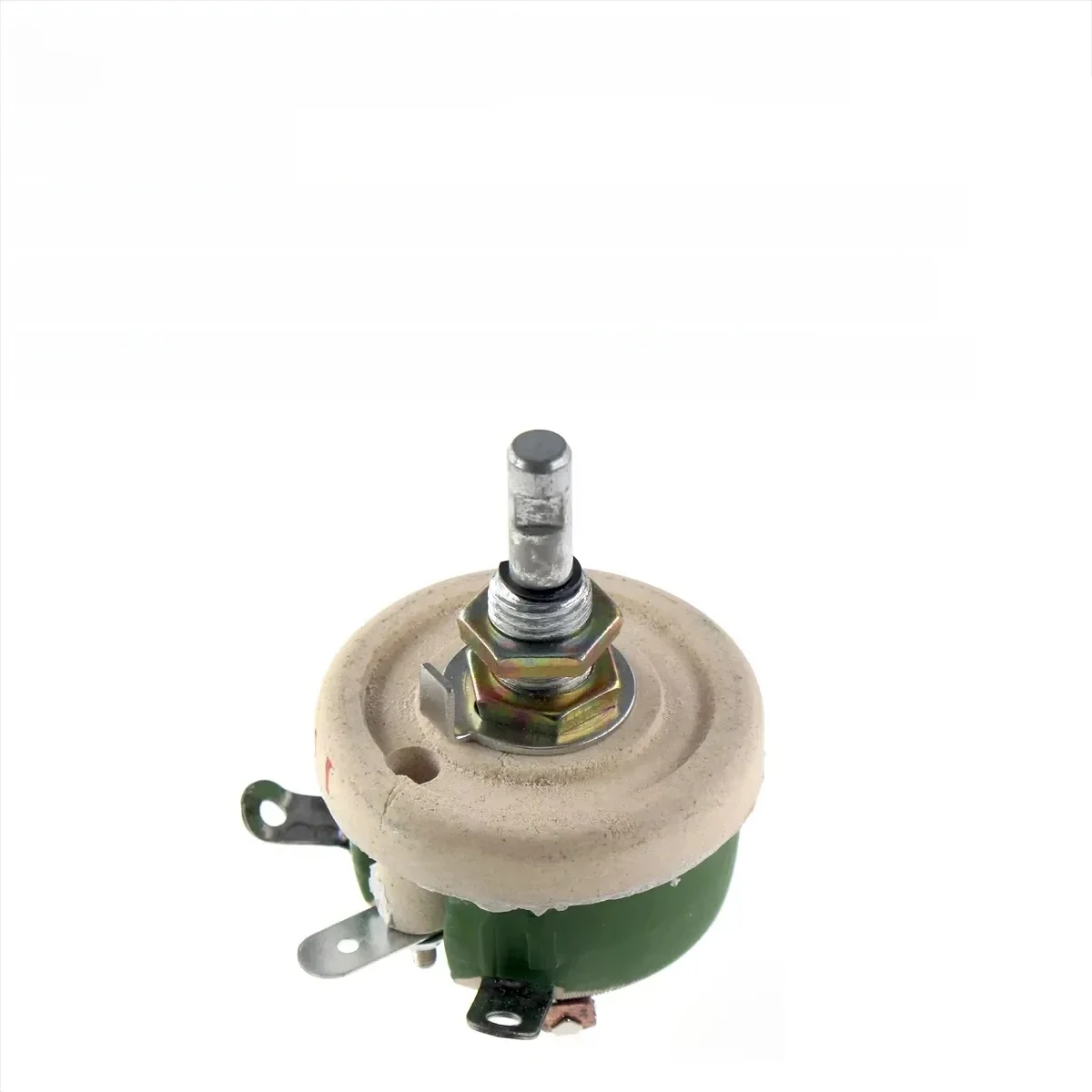 25W BC1 reostat dużej mocy obrotowy zmienny drut zwijany kształt dysku regulowany rezystor przesuwny 1R 2R 3R 5R 10R 15R 20R 25R-2K — zdjęcie produktu 6