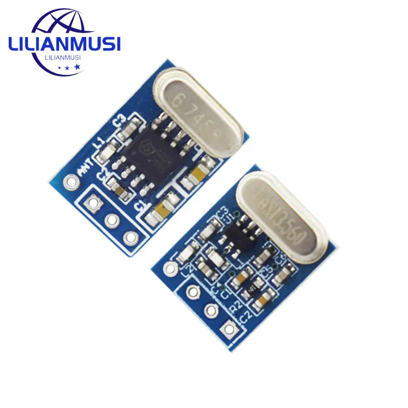 30PCS 433MHZ Wireless Transmitter Receiver Board Module SYN115 SYN480R ASK/OOK Chip PCB for arduino