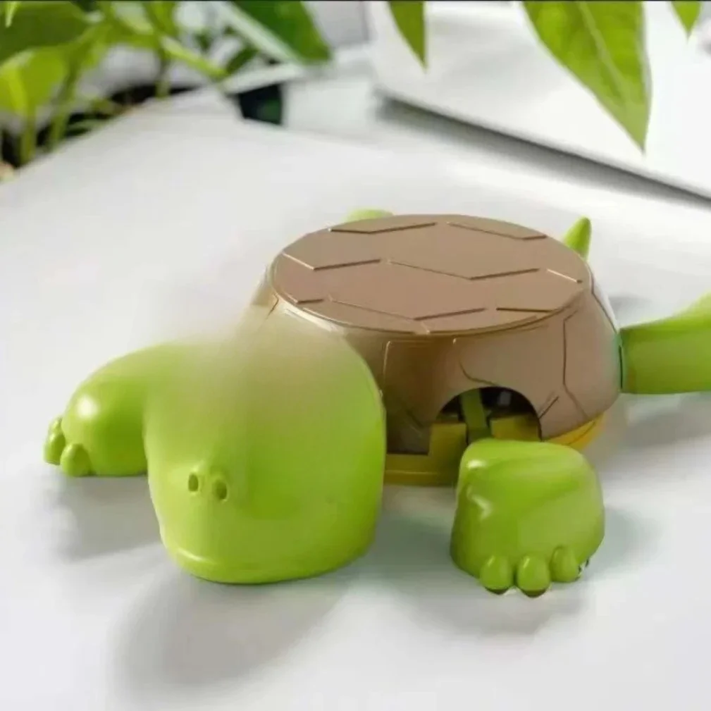 Dessous de verre tortue panicked, tapis de tasse imprimé en 3D, coussin isolant, décoratif pour la maison/bureau, porte-tasse avec Expression amusante