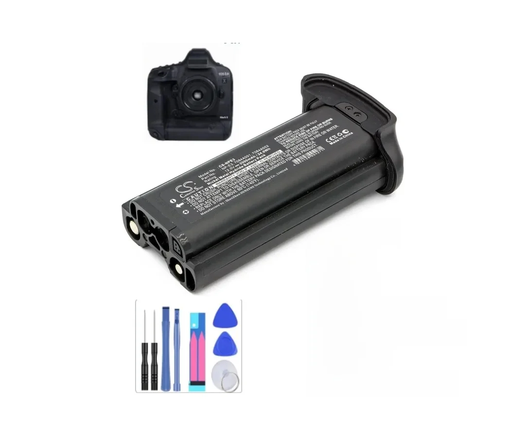 Camera Battery For Canon:NP-E3,7084A001,7084A002,EOS 1D,EOS 1D Mark II,EOS 1D Mark II N,EOS 1DS,EOS 1DS Mark II,-2000mAh/24.00Wh