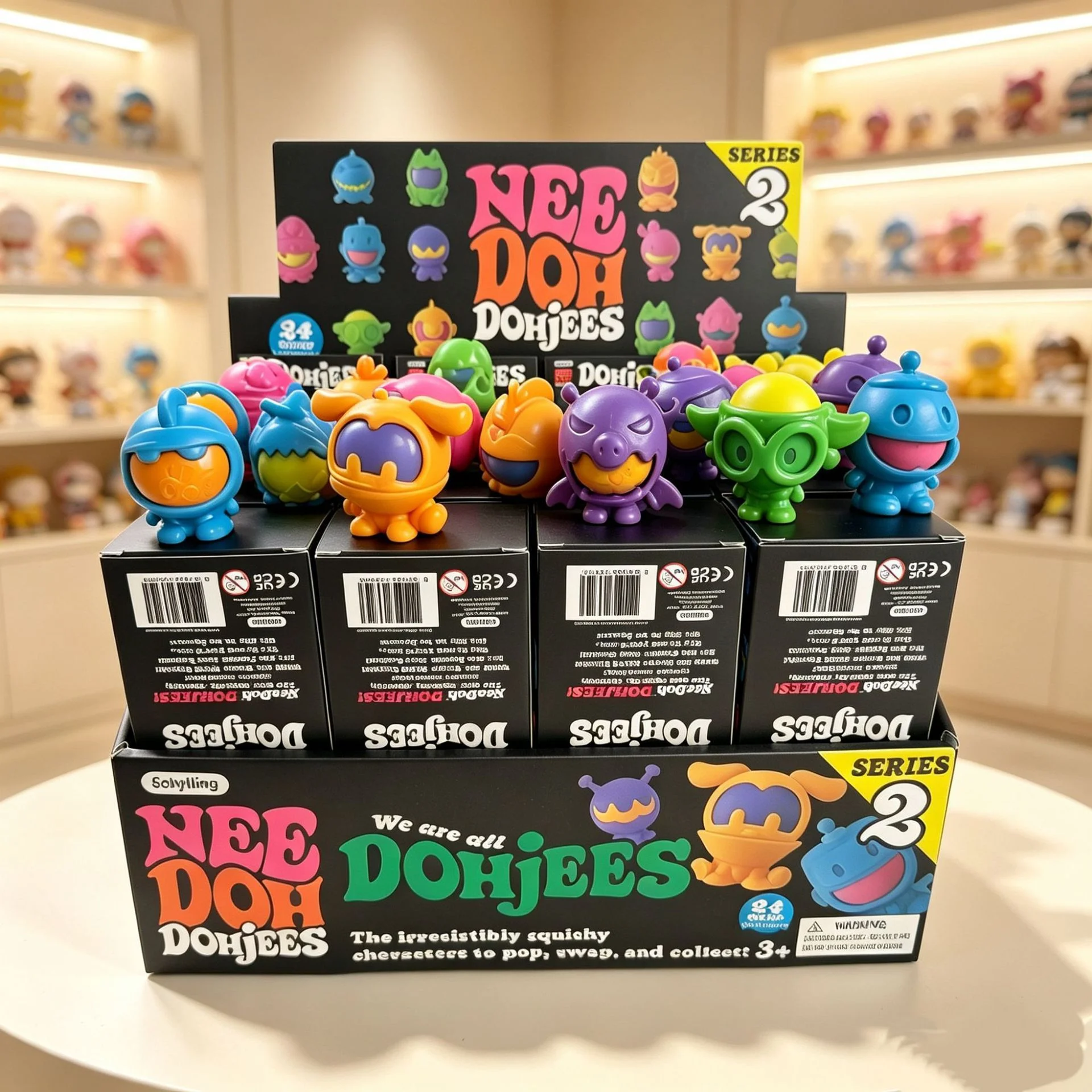 Play Mat - NeeDoh Blind Box Playmate Vingerontspanning Stressverlichtende