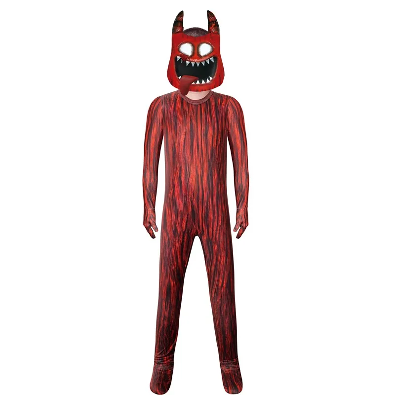 Boys Girls Garten Of Banban Banban Cosplay Kids Monster Bodysuit Horror Game Halloween Costume