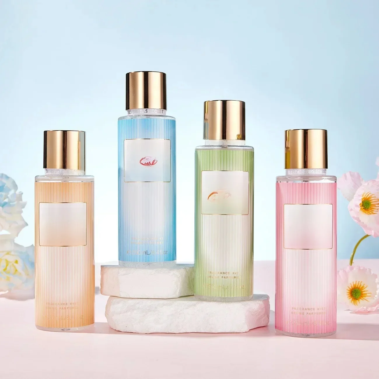 Spray corporel parfum léger persistant pour femme, parfum Victoria, à différentes saveurs, soins de la peau