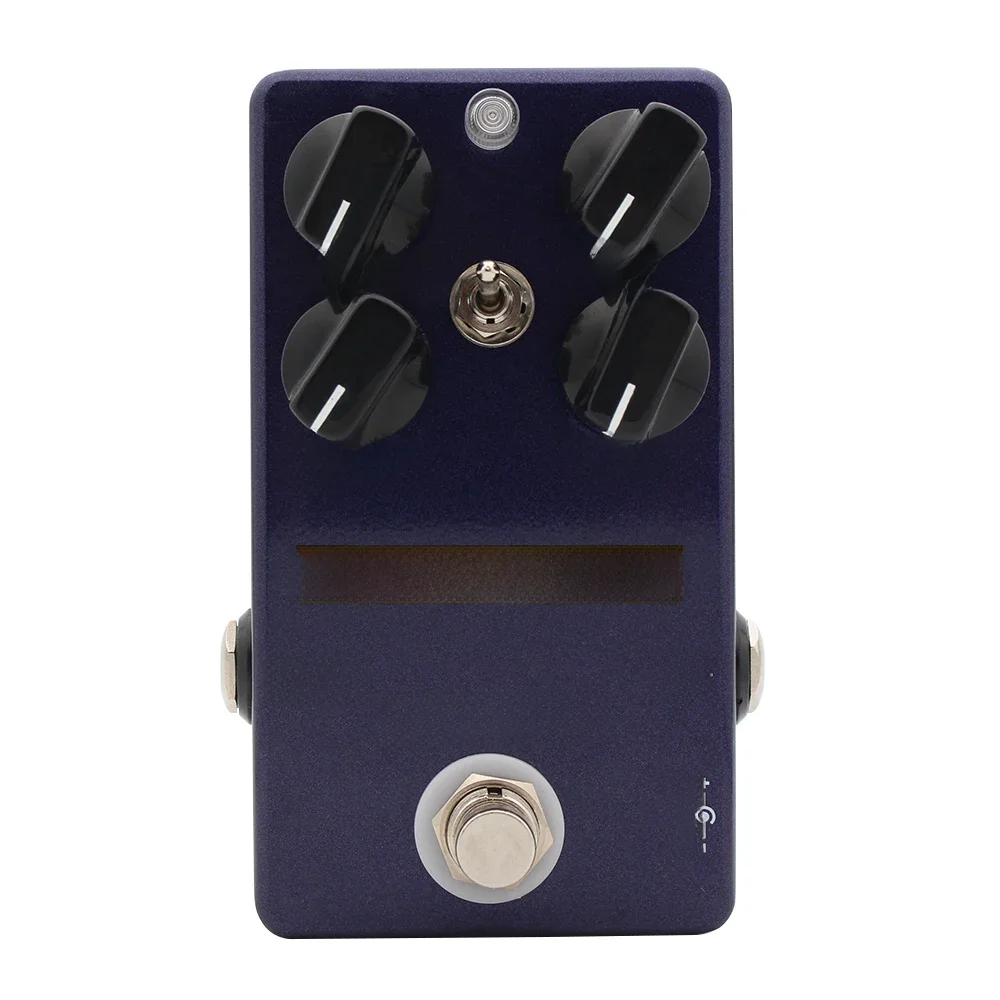 Neuer demonfx angel blue drive gitarren effekt pedal overdrive mit zwei modus kippschalter clone