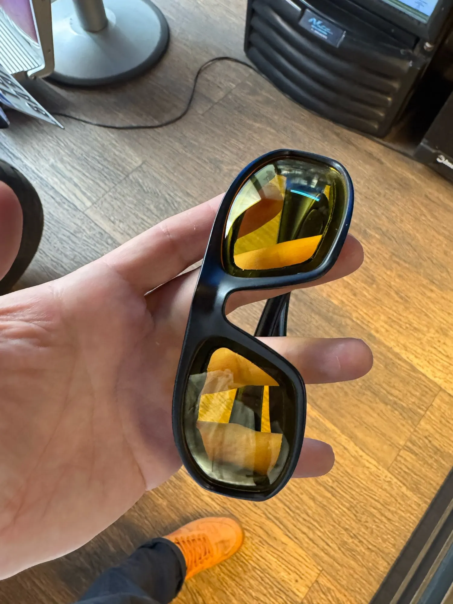 BikerZoneZ RoadVision 4-Lens Riding Glasses