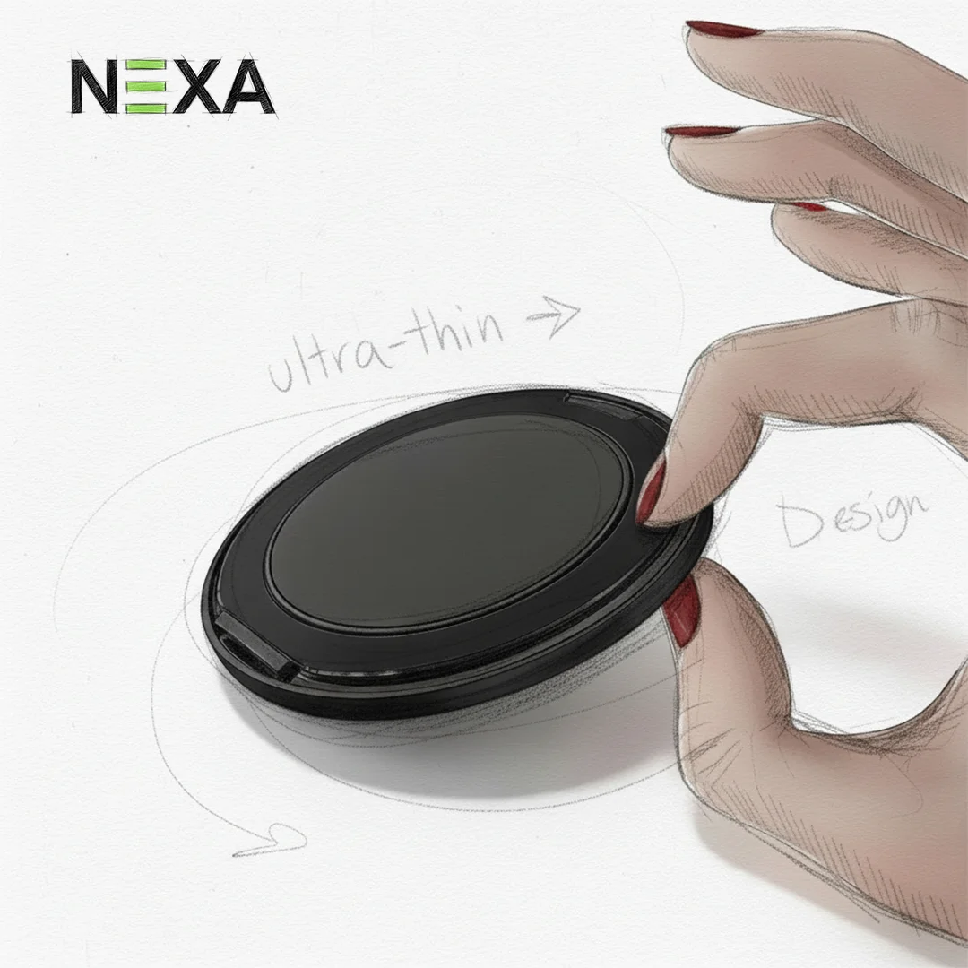 Nexa Skins Premium Magnetic Grip Holder Stand For Mobile Phone – For MagSafe Accessories - Vinyl Stickers Wraps RG037