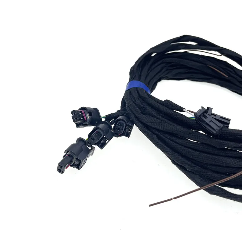 دخول بدون مفتاح نظام كيسي كابل تسخير بدء إيقاف نظام تسخير سلك كابل ل A4 B8 Q5 #2