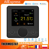 Smart Tuya Room Wifi Thermostat Underfloor Heating Programmable Digital Temperature Controller Alexa Google Home Smartlife