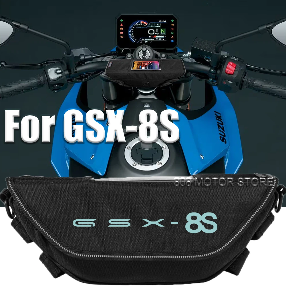 

For GSX-8S gsx-8s Motorcycle accessories tools bag Waterproof And Dustproof Convenient travel handlebar bag