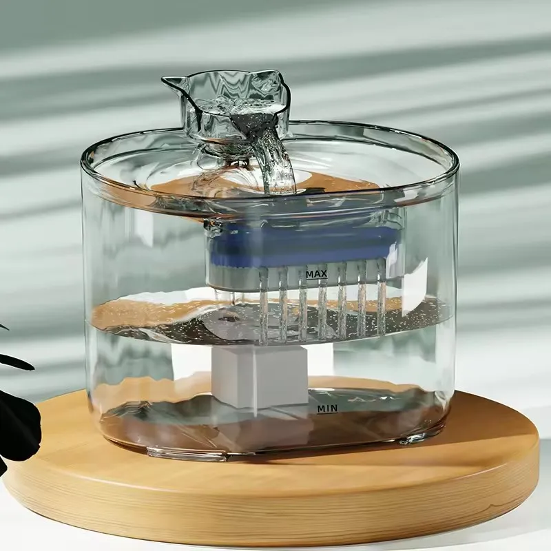 

Pets Water Fountain Auto Filter USB Electric Mute Cat Drinker Bowl 1200mL Recirculate Filtring Drinker for Cats Water Dispenser