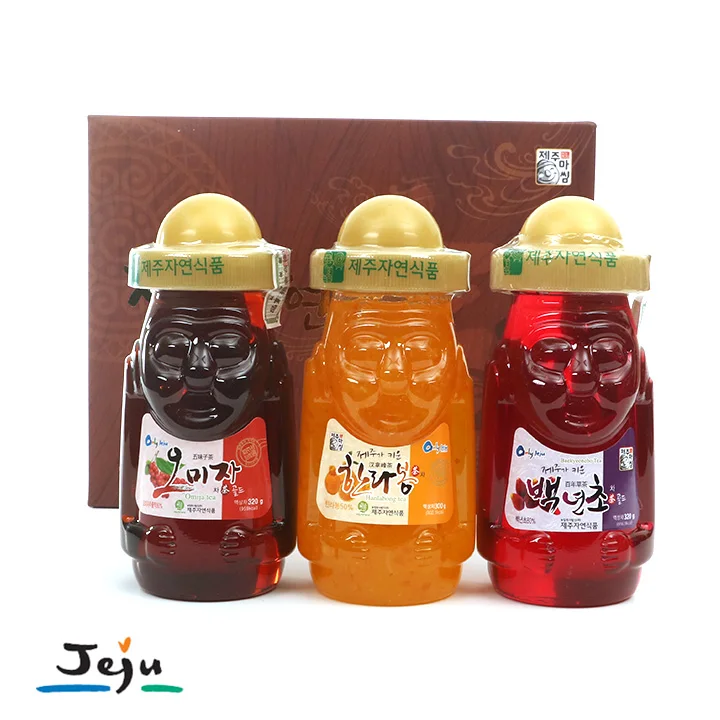 Jeju Jinan Juice Liquid Tea 3 Gift Set (Hanbong, 100 Years Early, Omi)