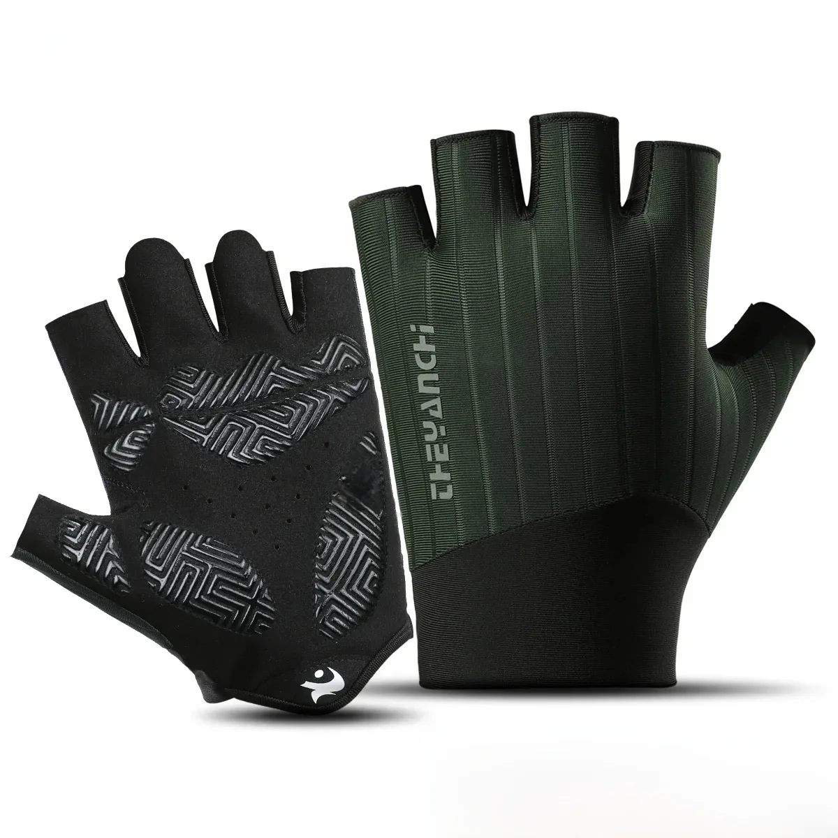 AliExpress OIMG Breathable Anti-Slip Cycling Fingerless Gloves for Men And Women Professional Gym Fitness Half Finger Summer Fishing Bike